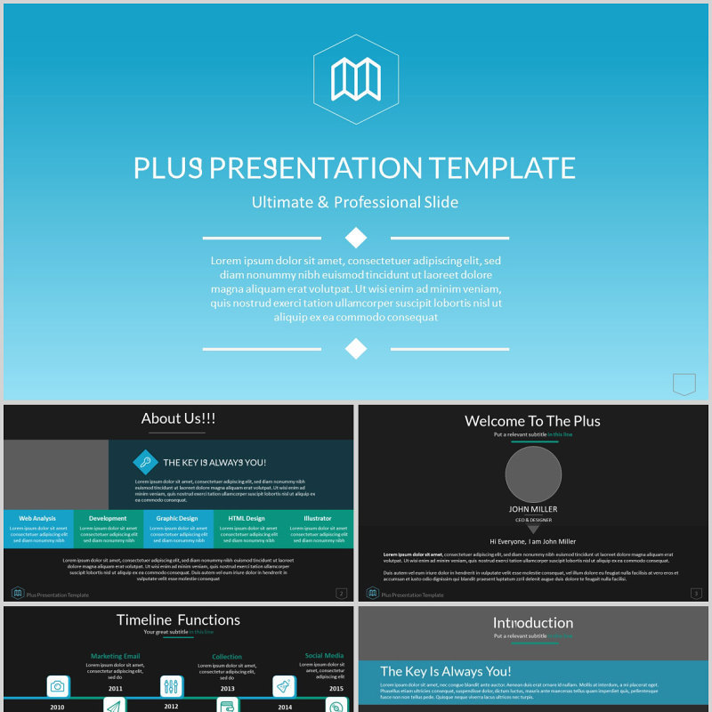商务工作总结计划ppt模板