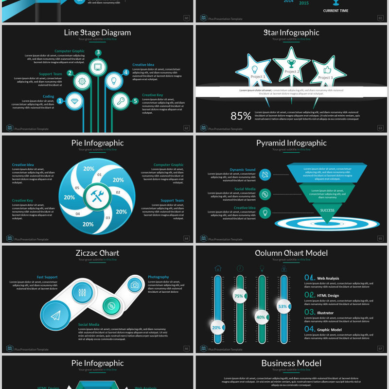 商务工作总结计划ppt模板