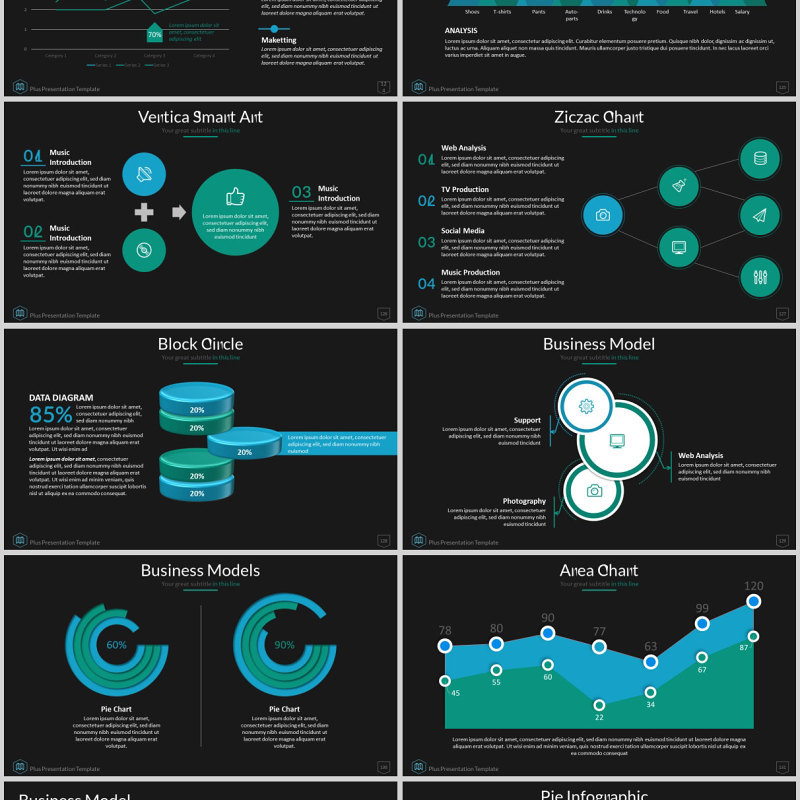 商务工作总结计划ppt模板