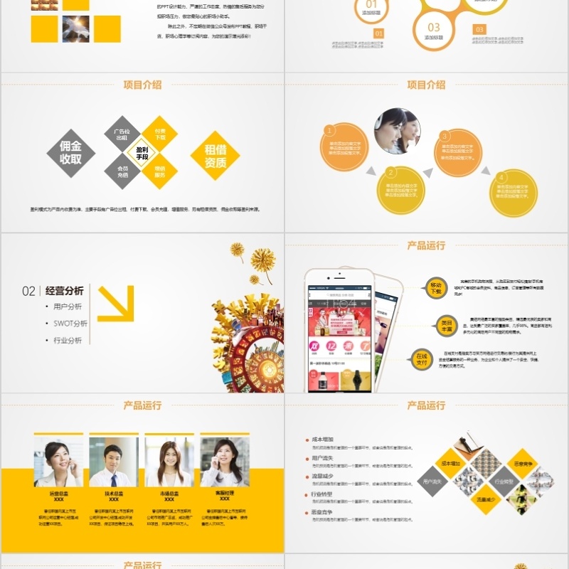 金融理财PPT 保险 理财 银行 证券 