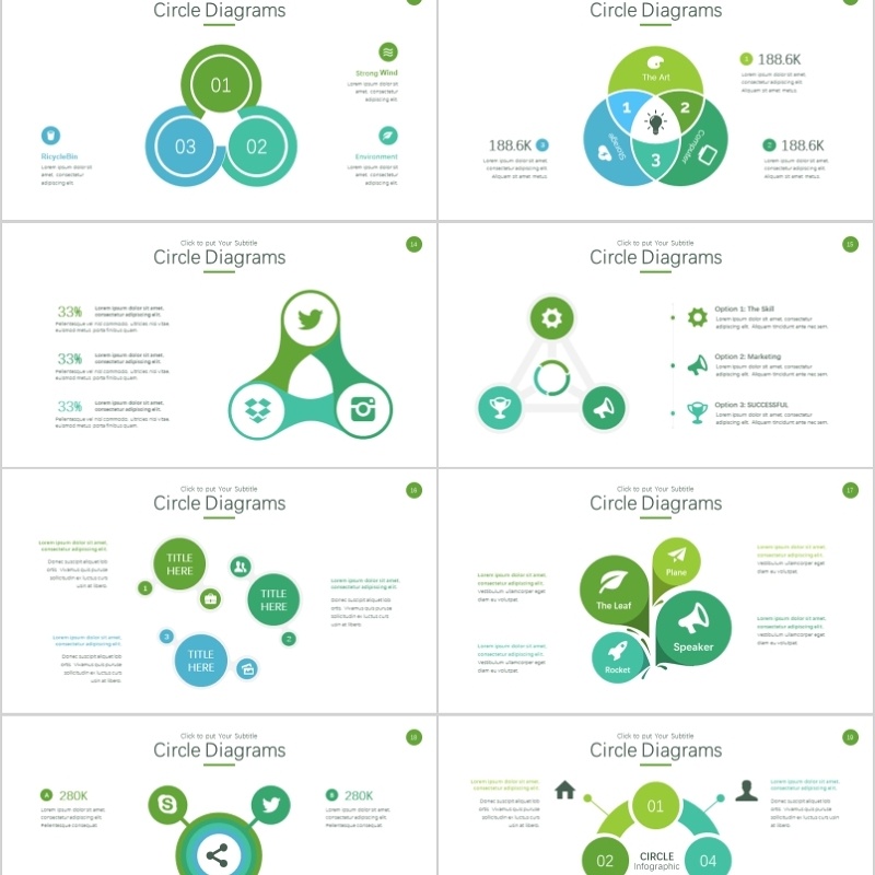 40页网上购物图形信息可视化图表集