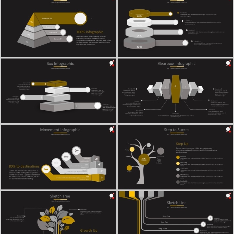ppt图标世界地图集