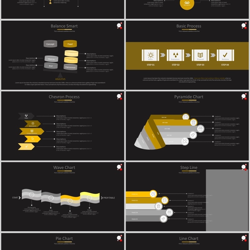 ppt图标世界地图集