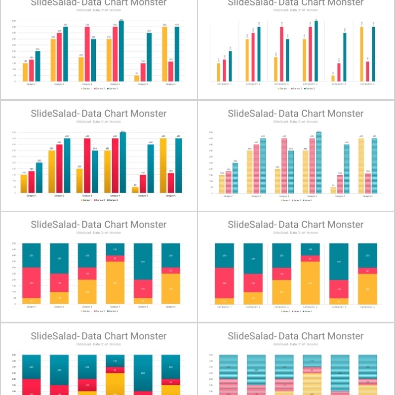 40页EXCEL数据图表新可视化图表集