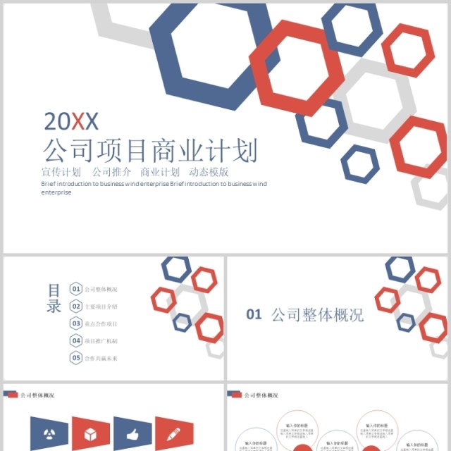 2020公司项目商业计划PPT 2020公司项目商业计划PPT