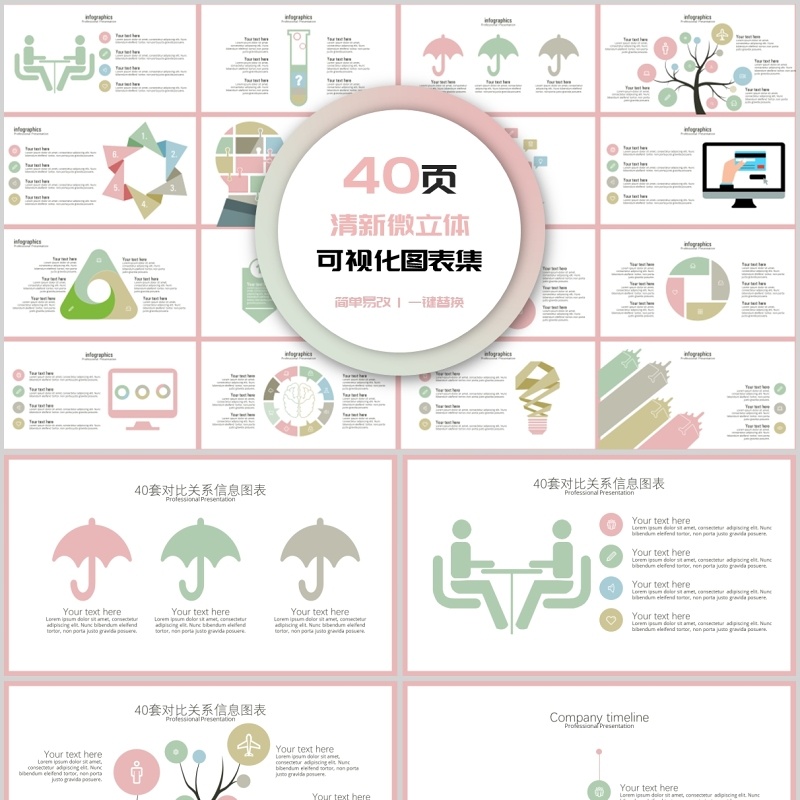 40页清晰微粒体可视化图表集