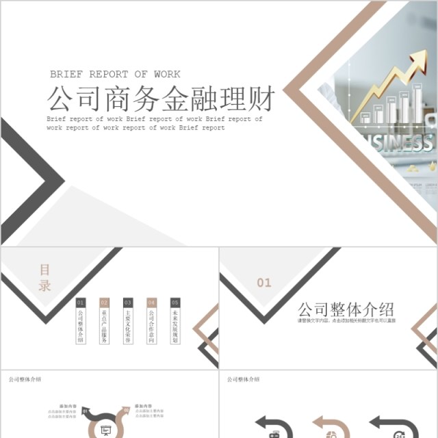 2020公司商务金融理财PPT 2020公司商务金融理财PPT