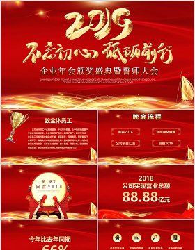 年会PPT年终盛典年终计划