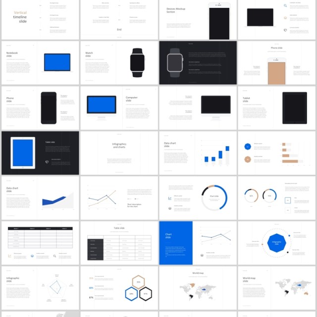 图片排版设计PPT演讲模板KEY模板Passion PowerPoint Template Keynote Template