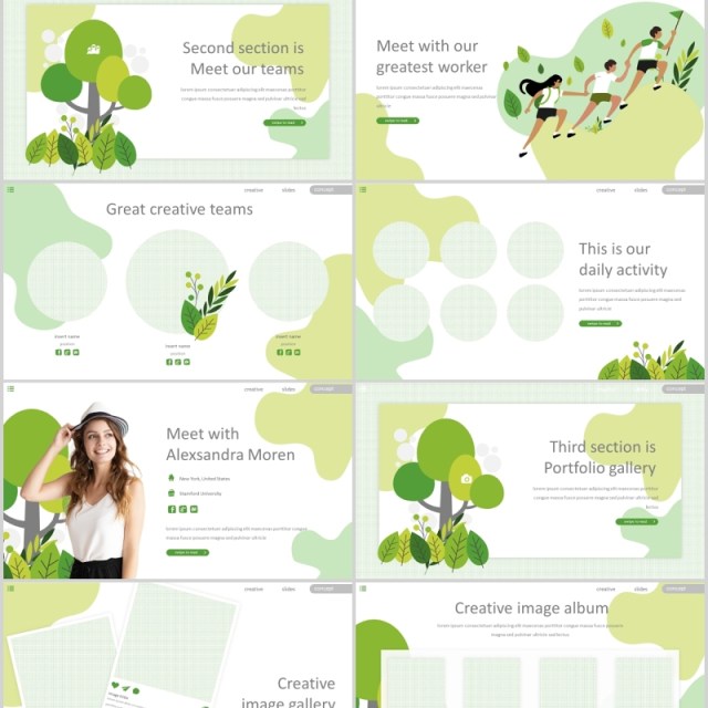 教育信息工作通用PPT模板版式设计Plantos Powerpoint Template 教育信息工作通用PPT模板版式设计Plantos Powerpoint Template