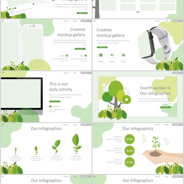 教育信息工作通用PPT模板版式设计Plantos Powerpoint Template 教育信息工作通用PPT模板版式设计Plantos Powerpoint Template