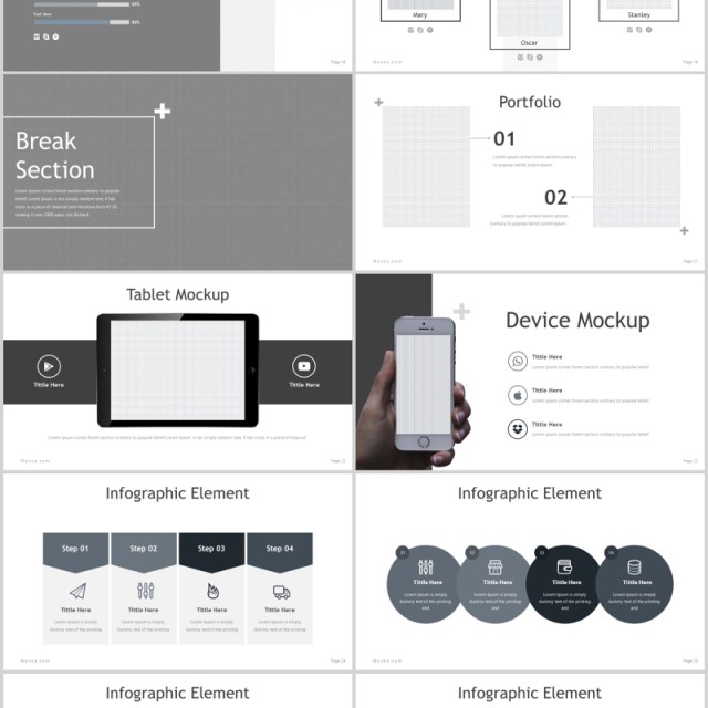 高端时尚公司简介项目计划书PPT模板版式设计Mavka Powerpoint Template 高端时尚公司简介项目计划书PPT模板版式设计Mavka Powerpoint Template