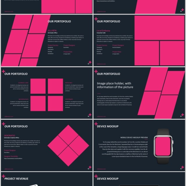 商务数据分析世界地图PPT信息图表素材图文排版PLUS - Powerpoint Presentation Template