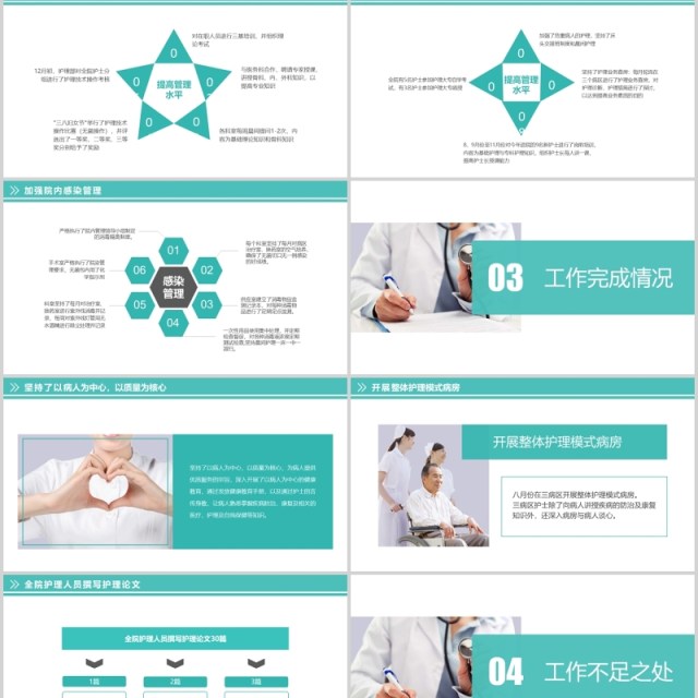 简约护士长年终工作总结汇报述职报告PPT模板 简约护士长年终工作总结汇报述职报告PPT模板