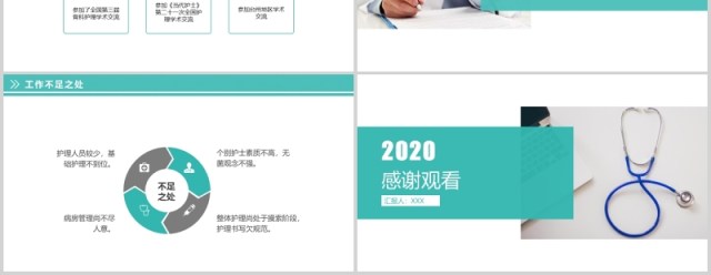 简约护士长年终工作总结汇报述职报告PPT模板 简约护士长年终工作总结汇报述职报告PPT模板