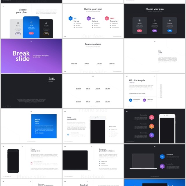 商务信息图片排版PPT模板KEY模板IRIS PowerPoint Template Keynote 商务信息图片排版PPT模板KEY模板IRIS PowerPoint Template Keynote