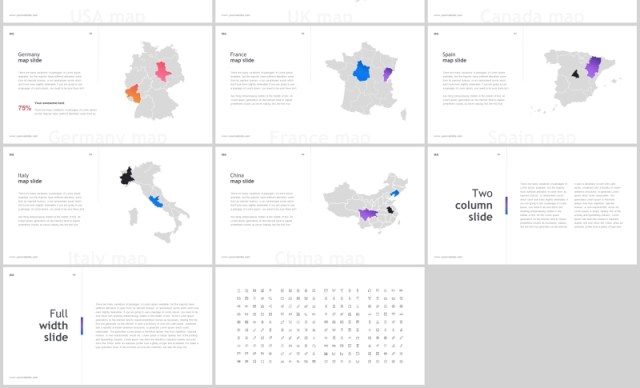 商务信息图片排版PPT模板KEY模板IRIS PowerPoint Template Keynote 商务信息图片排版PPT模板KEY模板IRIS PowerPoint Template Keynote