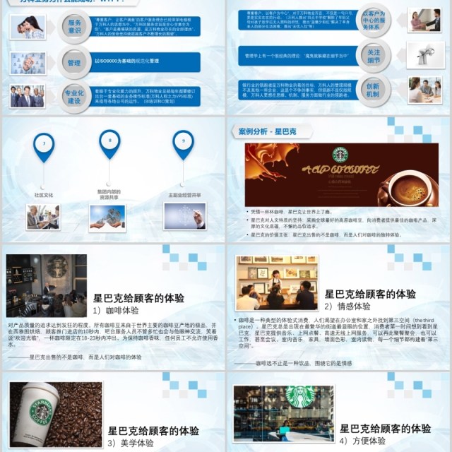 简约微粒体蓝色客户关系管理图文培训课件ppt模板 简约微粒体蓝色客户关系管理图文培训课件ppt模板