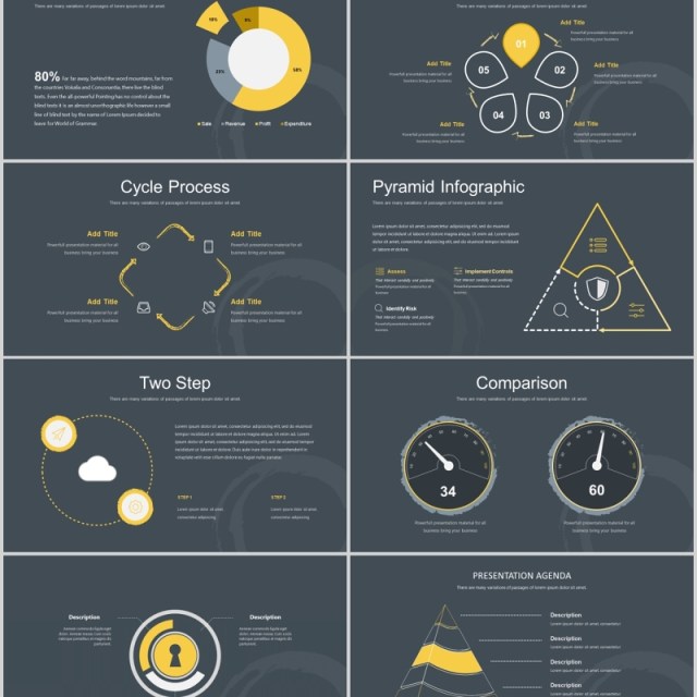 深色高端公司项目计划书时间轴信息图表PPT模板Numix Powerpoint Template 深色高端公司项目计划书时间轴信息图表PPT模板Numix Powerpoint Template