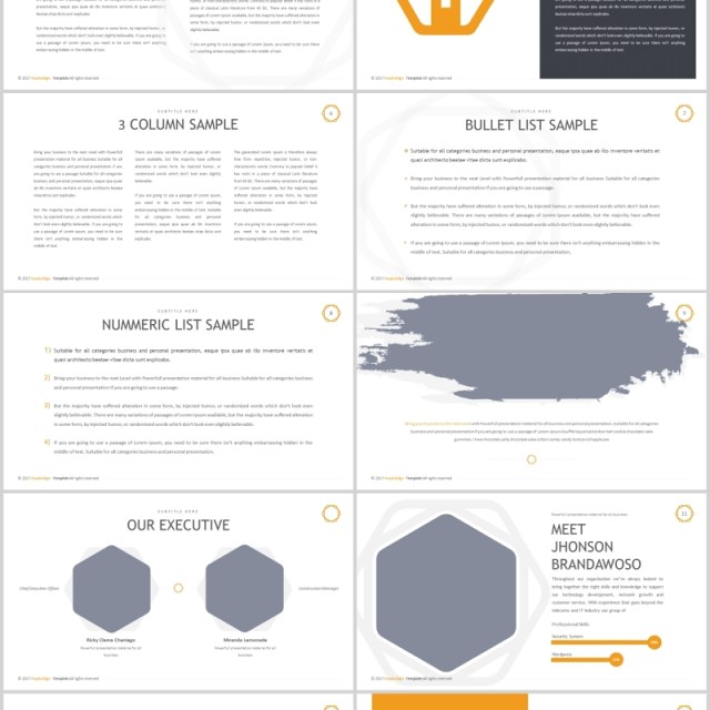 商务图文排版时间轴PPT信息图表元素素材模板Hexon Powerpoint Template 商务图文排版时间轴PPT信息图表元素素材模板Hexon Powerpoint Template