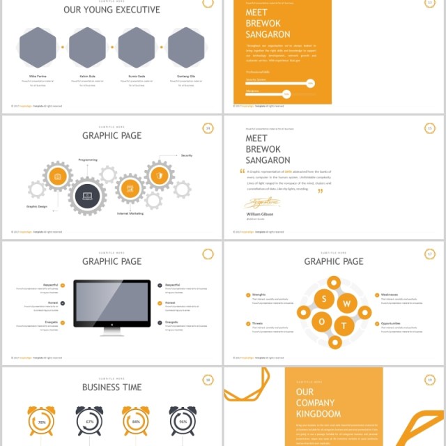 商务图文排版时间轴PPT信息图表元素素材模板Hexon Powerpoint Template 商务图文排版时间轴PPT信息图表元素素材模板Hexon Powerpoint Template