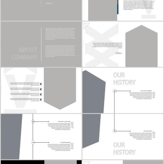 黑白商务图片排版版式设计项目展示计划PPT模板twentysix powerpoint - bluegrey 黑白商务图片排版版式设计项目展示计划PPT模板twentysix powerpoint - bluegrey