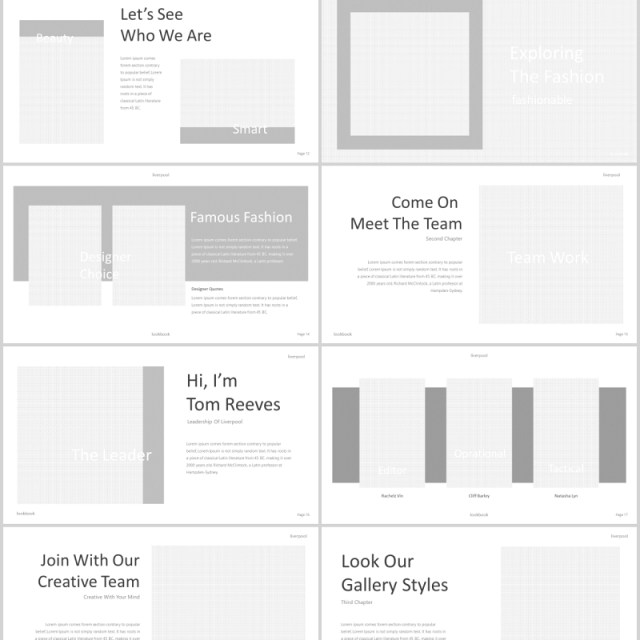 时尚简约项目介绍PPT版式设计模板Liverpool Powerpoint Template 时尚简约项目介绍PPT版式设计模板Liverpool Powerpoint Template