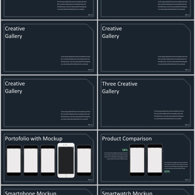 深色商务工作通用PPT模板版式设计Statement Powerpoint Template 深色商务工作通用PPT模板版式设计Statement Powerpoint Template