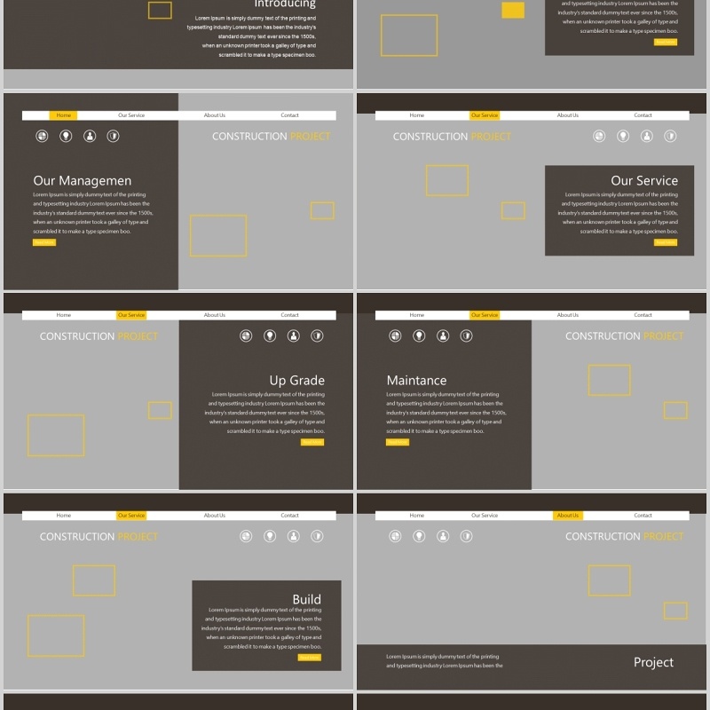 高端优质项目计划书产品展示公司介绍PPT模板图片排版设计DCK   Powerpoint Template