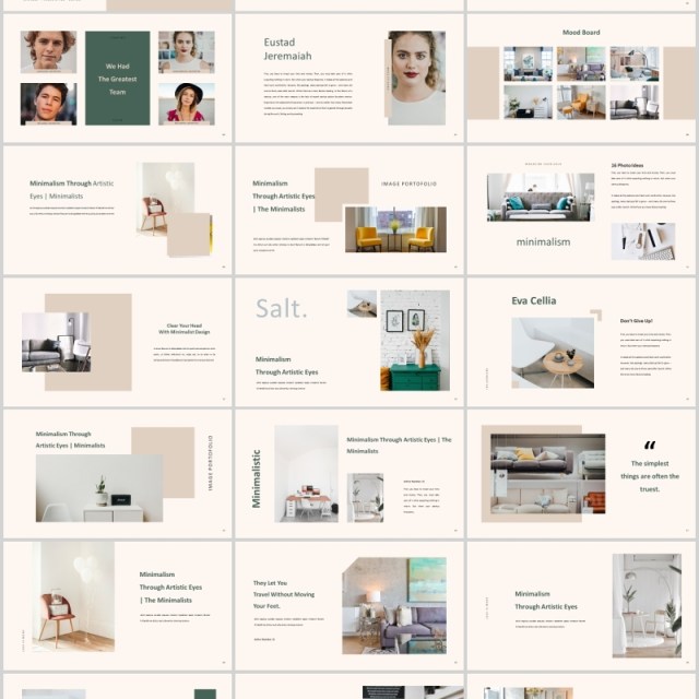 室内设计PPT图片版式排版模板Mular Powerpoint Template 室内设计PPT图片版式排版模板Mular Powerpoint Template