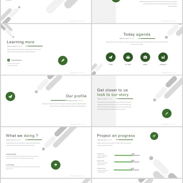 简约公司简介产品项目介绍PPT模板版式设计Karmelo Powerpoint Template 简约公司简介产品项目介绍PPT模板版式设计Karmelo Powerpoint Template