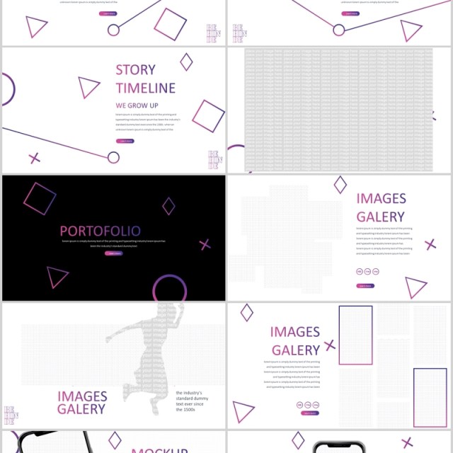 时尚产品项目介绍PPT模板版式设计BEHINDE powerpoint purple 时尚产品项目介绍PPT模板版式设计BEHINDE powerpoint purple