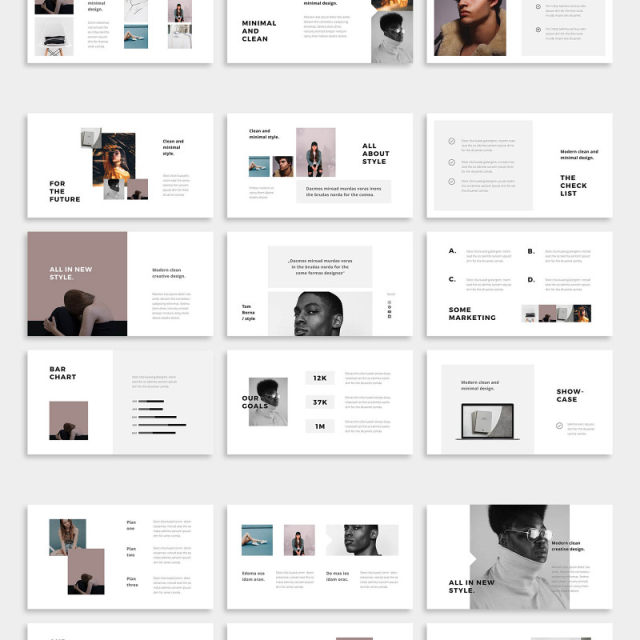 图片排版版式PPT模板BOSH Powerpoint Template 图片排版版式PPT模板BOSH Powerpoint Template