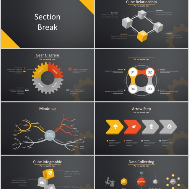 自动化产品设备智能信息图表PPT模板版式设计Automodus Automotive Powerpoint Template 自动化产品设备智能信息图表PPT模板版式设计Automodus Automotive Powerpoint Template