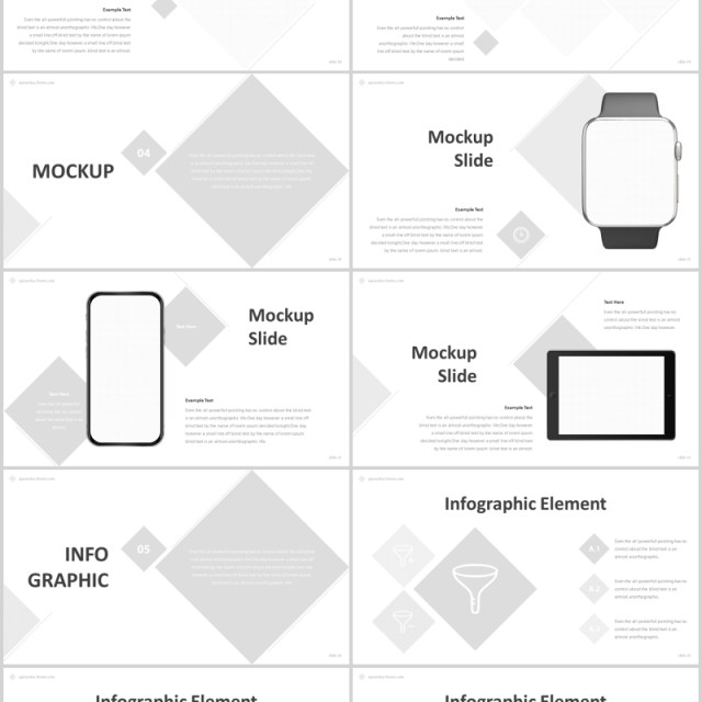 吉他乐器产品展示项目介绍PPT模板版式创意设计Ajaramba Powerpoint Template