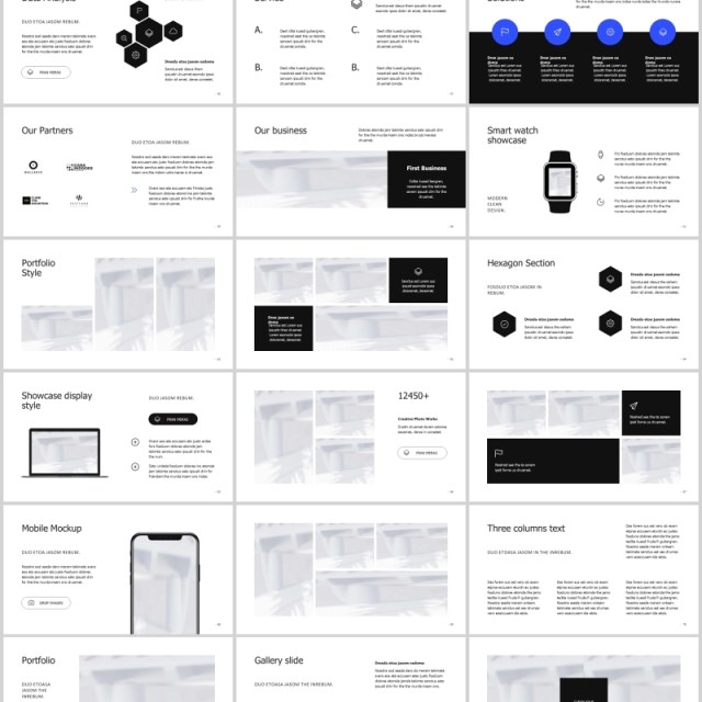 超实用简约图片排版PPT模板KEY模板MURO Powerpoint Keynote 超实用简约图片排版PPT模板KEY模板MURO Powerpoint Keynote