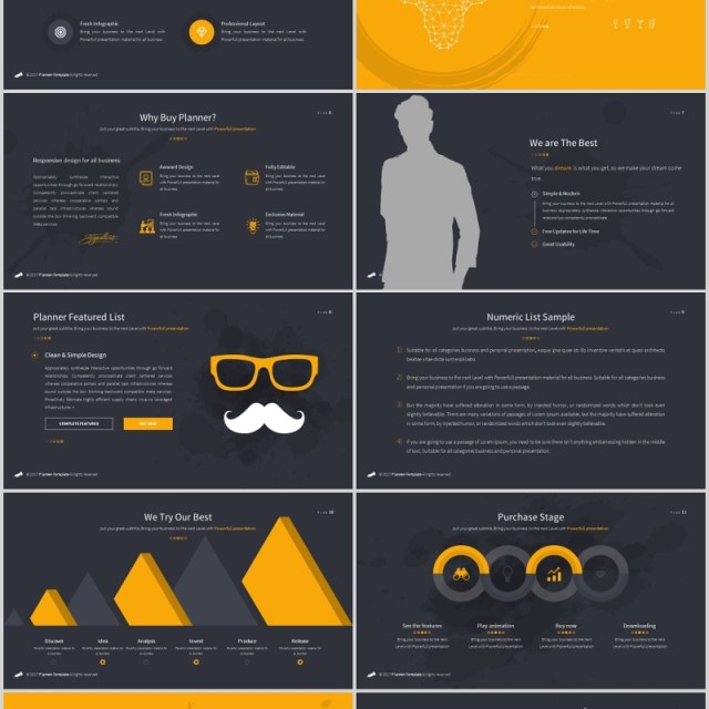 深色商务工作通用PPT模板版式设计Splash Powerpoint Template 深色商务工作通用PPT模板版式设计Splash Powerpoint Template