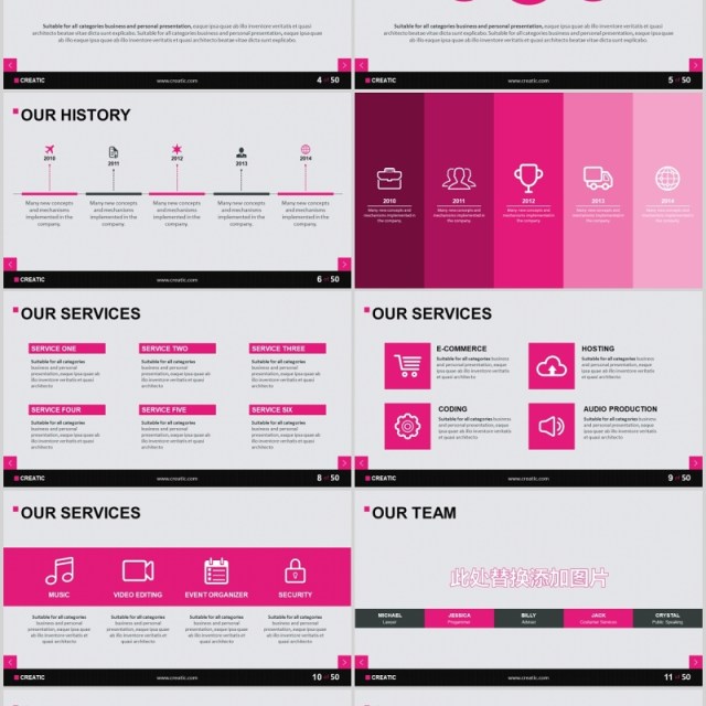 创意互联网数据图表分析PPT素材模板Creatic Powerpoint Template 创意互联网数据图表分析PPT素材模板Creatic Powerpoint Template