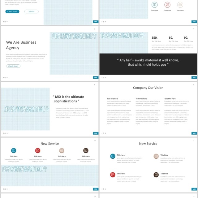 商务图文排版设计PPT图表素材模板Mix Powerpoint Template 商务图文排版设计PPT图表素材模板Mix Powerpoint Template