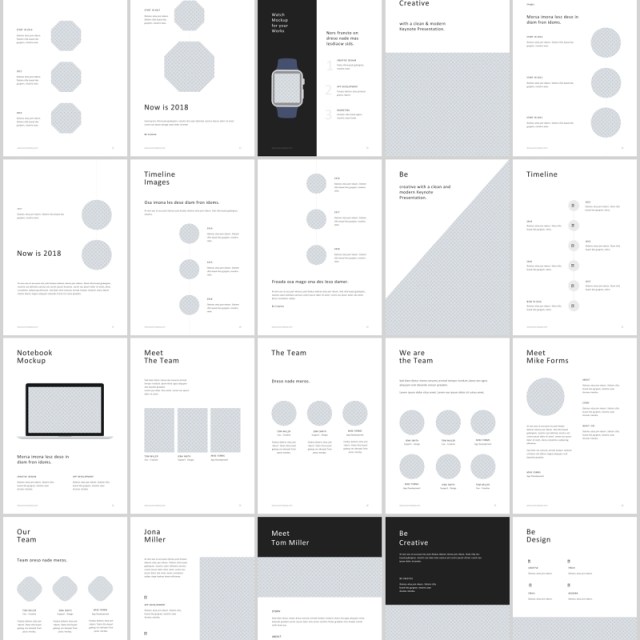 A4竖版PPT模板图片排版BE A4 Vertical Powerpoint Template 30 Photos