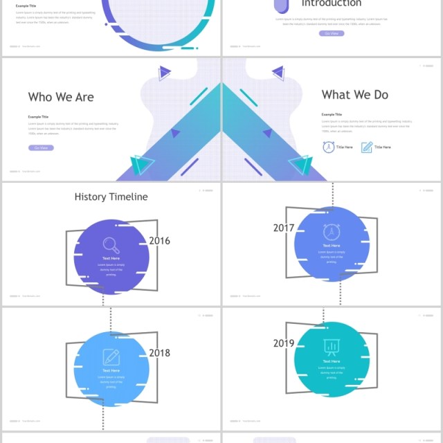 竞聘求职工作简历PPT模板创意展示Deslizar Powerpoint Template