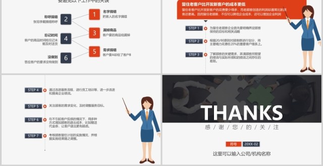 企业管理客户关怀关系培训课程PPT模板 企业管理客户关怀关系培训课程PPT模板