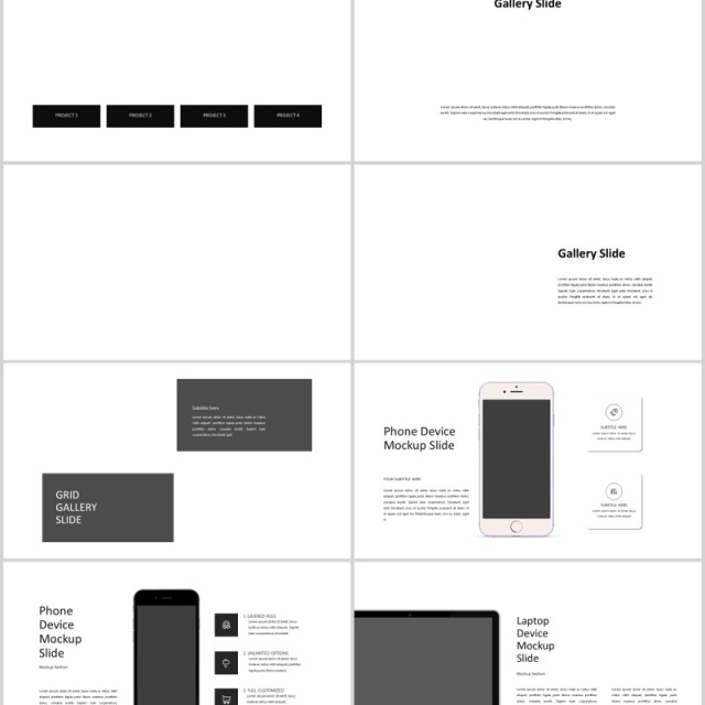矩阵产品图片展示项目策划PPT模板排版版式设计不包含图片Matrix - minimal powerpoint presentation 矩阵产品图片展示项目策划PPT模板排版版式设计不包含图片Matrix - minimal powerpoint presentation