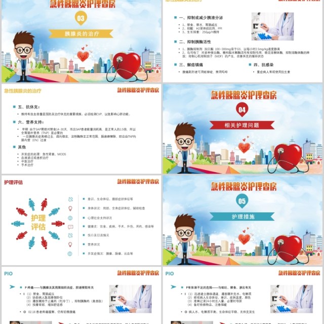 急性胰腺炎护理查房PPT模板 急性胰腺炎护理查房PPT模板