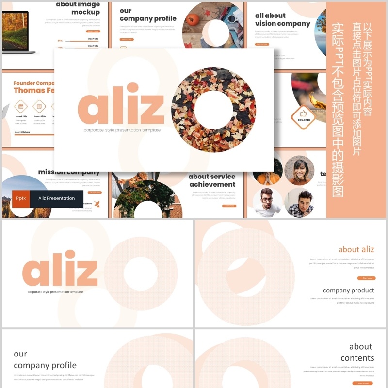 工作计划总结汇报PPT模板版式设计Aliz Powerpoint Template
