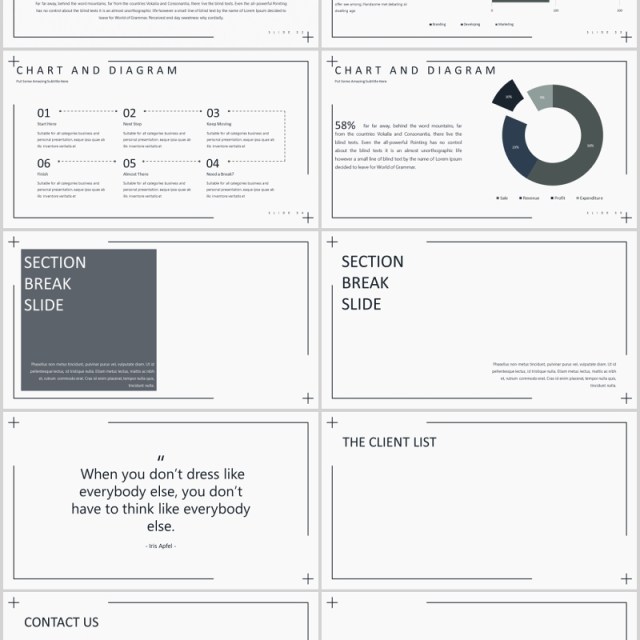 时尚高端图文排版PPT模板版式设计Suave Powerpoint Template 时尚高端图文排版PPT模板版式设计Suave Powerpoint Template