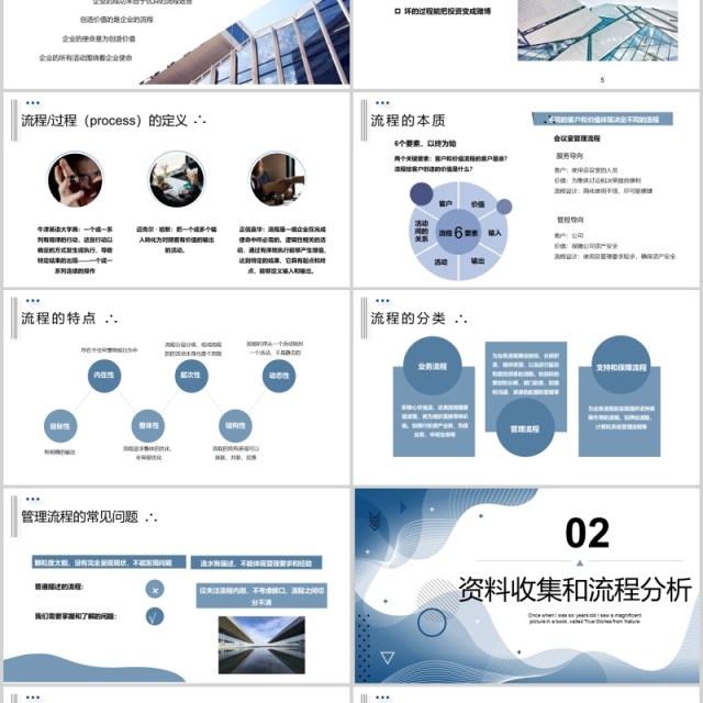 简约简洁公司流程管理培训PPT模板 简约简洁公司流程管理培训PPT模板