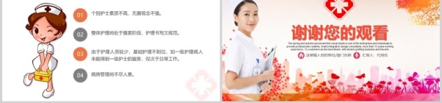 简约护士长年终述职报告PPT模板 简约护士长年终述职报告PPT模板