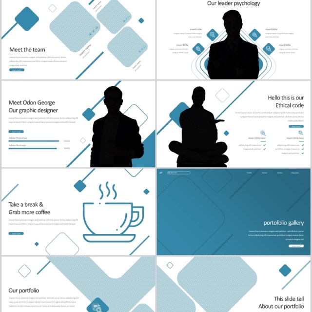 公司项目介绍PPT模板版式设计Boxit Powerpoint Template 公司项目介绍PPT模板版式设计Boxit Powerpoint Template