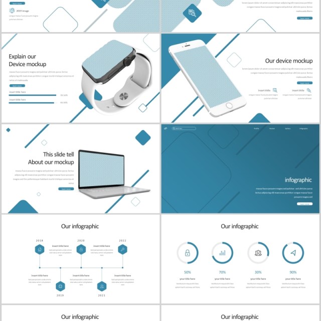 公司项目介绍PPT模板版式设计Boxit Powerpoint Template